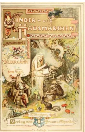 Fig. 7. Hermann Vogel. Cover Brüder Grimm, Kinder- und Hausmärchen (München  1894). 