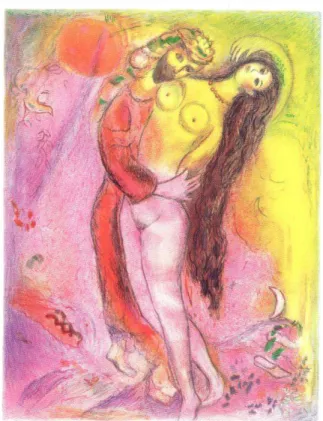 Fig. 11. Lithograph by Marc Chagall, from: Marc Chagall, Arabische Nächte, München/ 