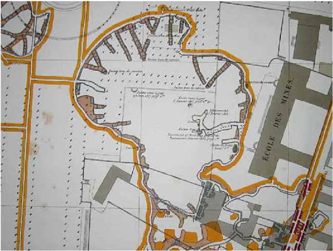 Fig. 1 Paris, l’École des Mines   