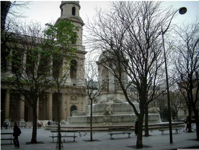 Fig. 5  Place Saint‐Sulpice 
