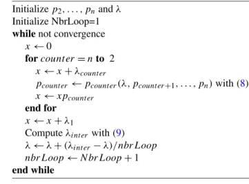 Fig. 4 Pseudo-code for