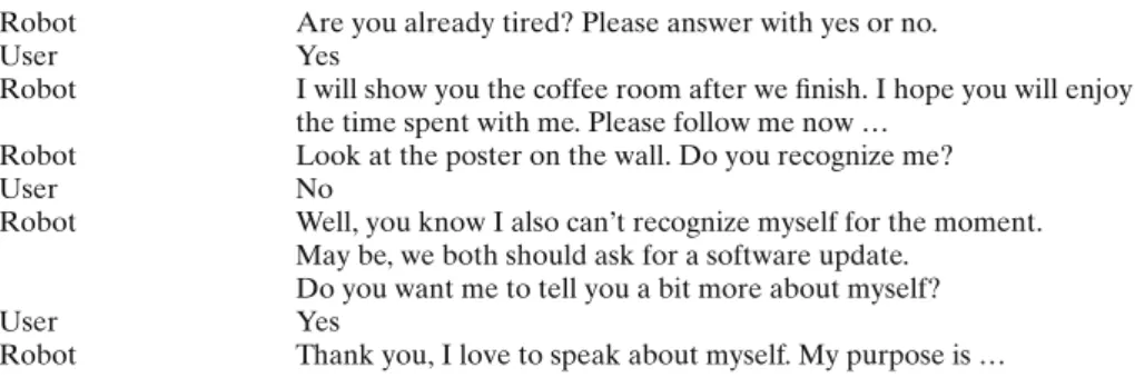 Table 3 Excerpt from the