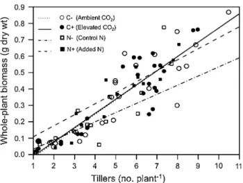 Fig. 4 N/K versus N/P nutrient content ratios in green leaves for different treatments measured at final harvest