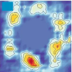 Figure 4. Small angle neutron diﬀraction pattern showing the existence of an ordered vortex phase at low ﬁelds (150 Oe) and temperature (6.2 K).