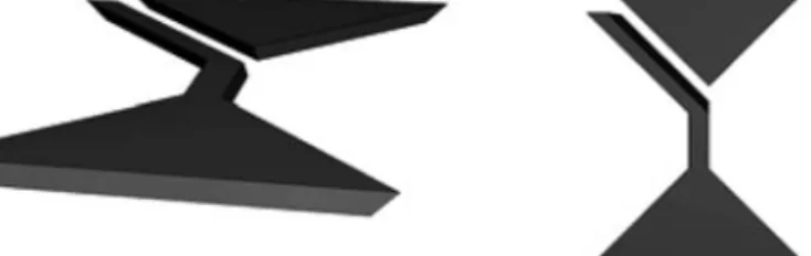 Fig. 10. Stress distribution along the crack front for irregular and regular mesh