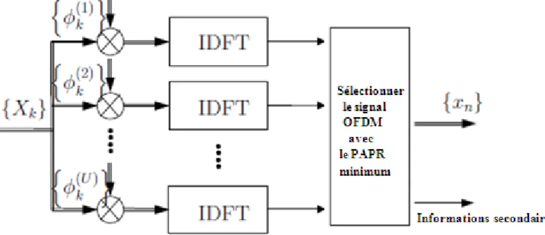 Figure 3.Schéma d’une modulation  de cartographie sélective    