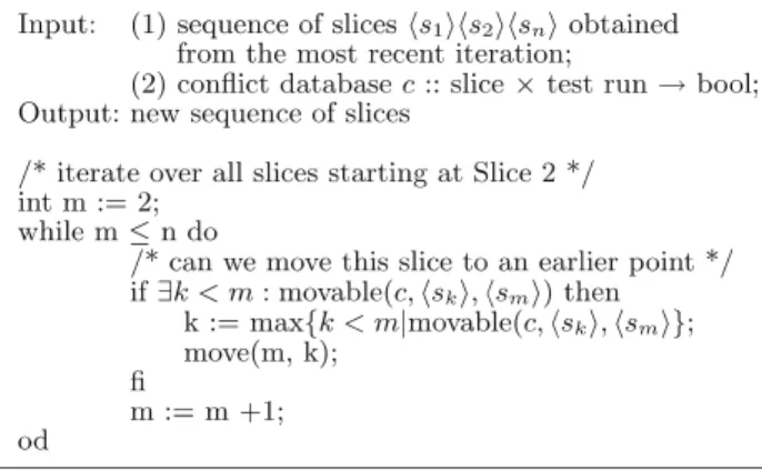 Figure 3 shows the pseudocode of the Slice algorithm.