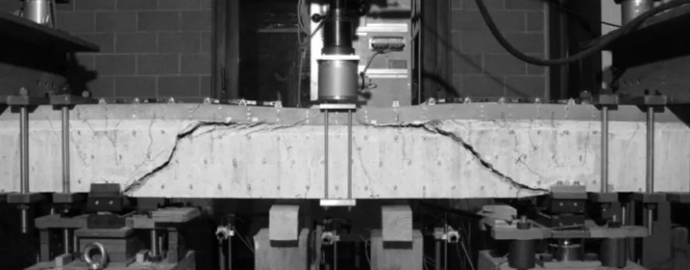 Fig. 10 Deformed shapes of continuous beams