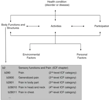 Fig. 1 The current framework of functioning and disability—the WHO International Classification of Functioning Disability and Health (ICF)