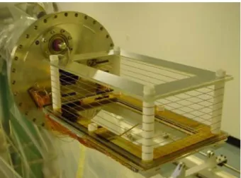 Fig. 1 Picture of the TPC developed at PSI, used as active muon stop target