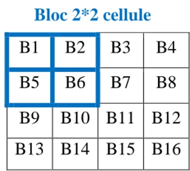 Figure 1. 2 : Diviser l’image en blocs.