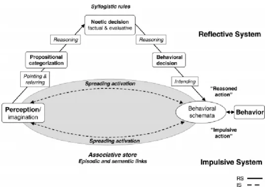 Figure 1.1. Overview of the Reflective–Impulsive Model. 