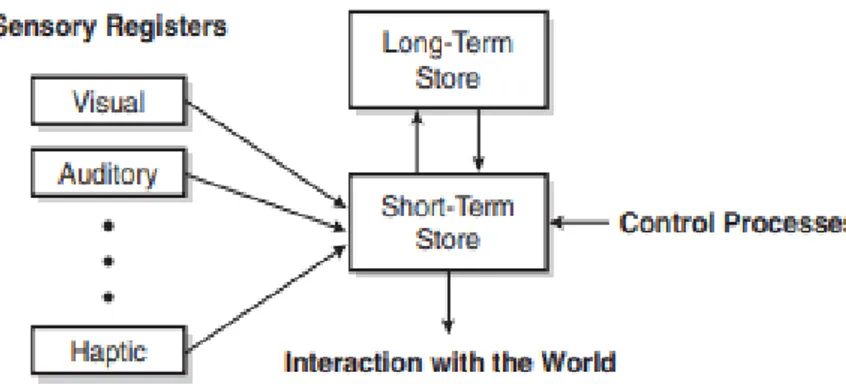 Figure 1.3. The Modal Model of Memory 