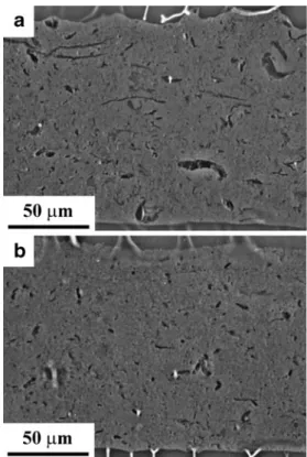 Fig. 6 TEM micrographs of RuO 4 stained ultrathin transverse sections from solvent mixed and solvent cast PLA/