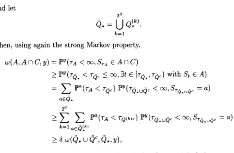 Figure  1.  For  d  =  2  and  I =  8,  this  is  a  sketch  of a  cube  C  E  Cj  (for  some  j )   together  with  its  subcubes  of dj-1