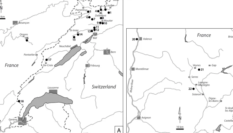 graphic and cyclostratigraphic studies have been undertaken in the last decade (e.g., Pittet 1996; Pittet &amp; Strasser 1998a, b;