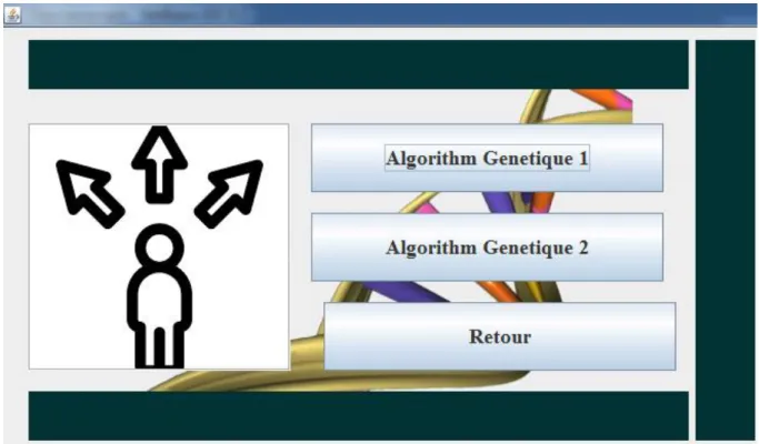 Figure 3.17: Interface multi objectif 