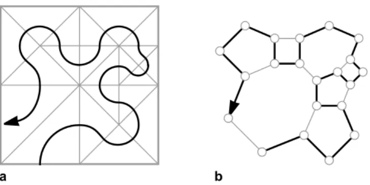 Fig. 14. Implicit quadtree hierarchy and point indexing defined on the height-field grid