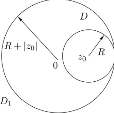 Figure 2: Shifting the center of the multipole expansion.