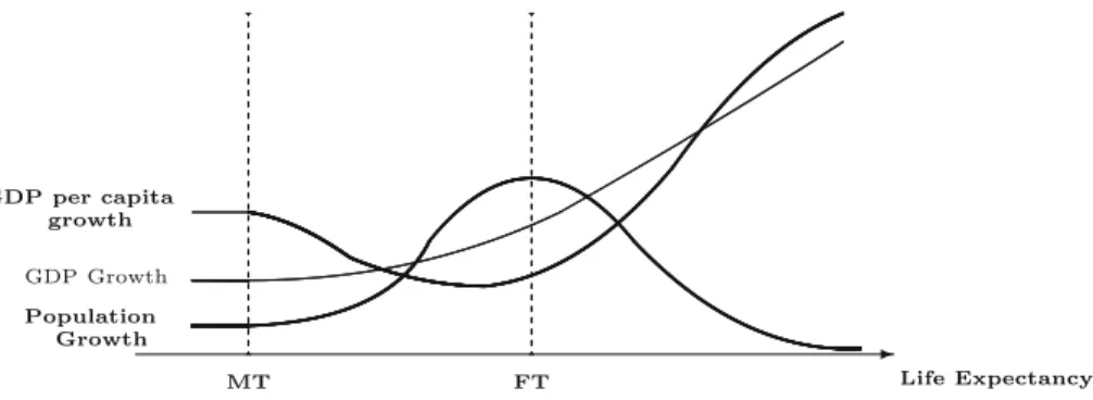 Fig. 2 Demographic dynamics and income growth