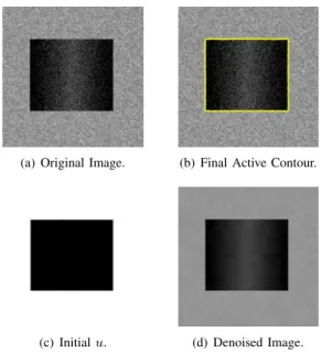 Fig. 12 Segmentation using the GAC model and the two-phase piece- piece-wise smooth approximation of the MS model defined by Vese–Chan in [33]
