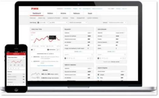 Figure 7 : Dashboard PIWIK 