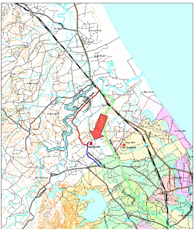 Figure 1: Overall view of the landfill area   