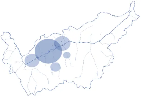 Figure 1 – Situation géographique du public cible 