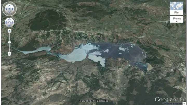 Figure 2. 1 : Localisation géographique du barrage de Hammam Debagh. 