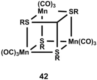 Figure 9. Schematic structure of Schiller’s tetranuclear photoCORM. 