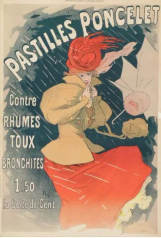 Figure 1 : Jules Chéret, Pastilles Poncelet, 1896 
