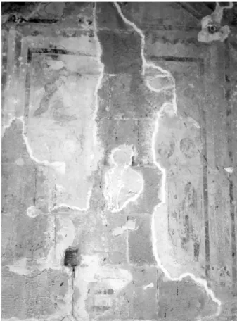 Fig. 7. Crucifixión, comienzos del siglo  xiv . Monaste- Monaste-rio de Bellapais (Kyrenia), iglesia.