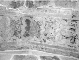 Fig. 8. Decoración de un arcosolio con la Imago Pie- Pie-tatis,  siglo  xiv .  Monasterio  de  Bellapais  (Kyrenia),  iglesia.