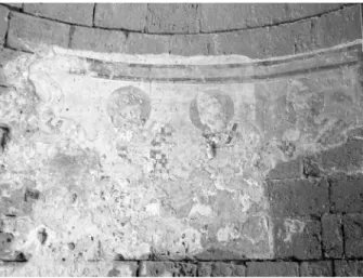 Fig. 16. Secuencia de capillas funerarias, segunda mi- mi-tad del siglo  xiv . Famagusta, iglesia de San Jorge de  los Griegos.