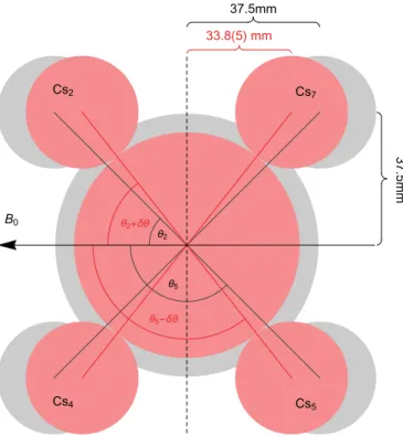Fig. 4. Schematic cut through the apparatus along the ˆ y–ˆ z plane (not to scale, compare Fig