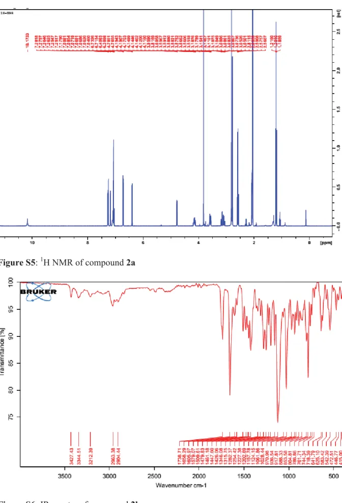 Figure S6: IR spectra of compound 2b