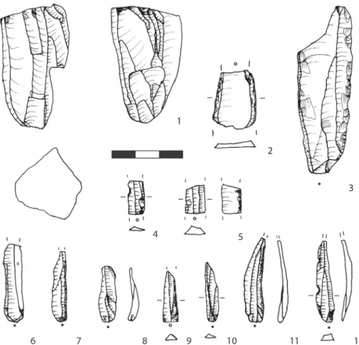 Table 11 summarizes the source attributions of the 1121 arti- arti-facts, while Figure 11 shows the locations of these obsidian sources relative to Aghitu-3