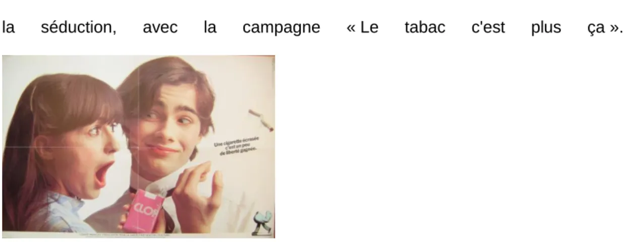 Figure 1. Une cigarette écrasée, c’est un peu de liberté gagnée 