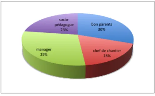 figure 6 : Répartition des profils d’enseignant au niveau théorique 