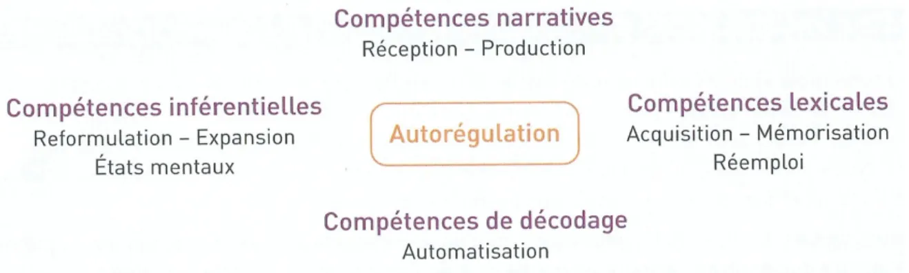 Figure 7 : Ensemble de compétences (Goigoux &amp; Cèbe, 2013, p.8).