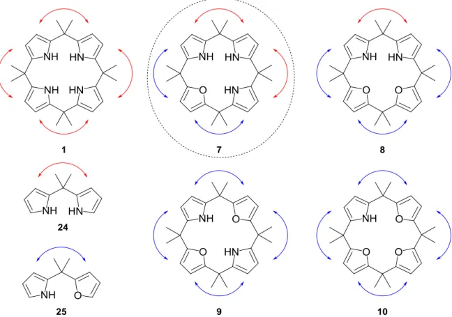 Figure  32.  Predicted  hydrogenation  of  pyrrole  rings  based  on  our  models.  Red  arrows: 