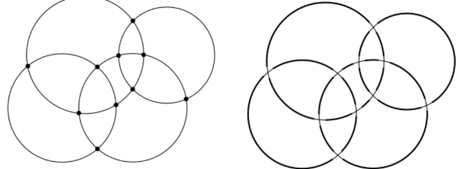 Figure 1. We represent schematically the procedure used to construct the vector field of Lemma 2.5