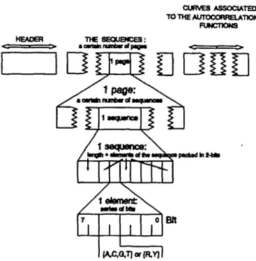 Fig. 7. Data structures concerning the file associated with the functionality of approximated simulation.