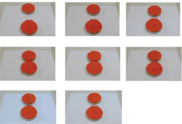 Fig. 15. Possible configurations for MSRR. The arrows indicate which of the six docks are open for connection.