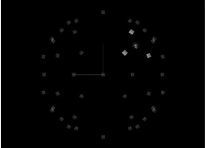 Figure 1. Positioning a sound in space with Zirkonium.
