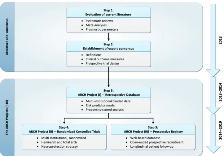 Figure 2: Long-term strategic plan for the International Aortic Arch Surgery Study Group.