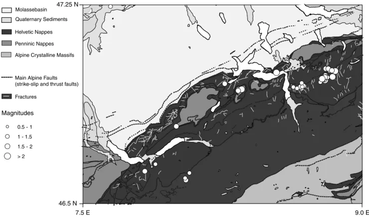 Figure 5. Principal tectonic units of central Switzerland (modified from Schmid et al