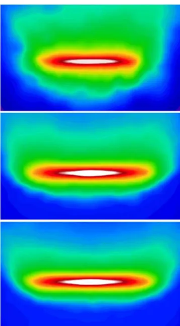 Figure 4. H3 run: density distribution of gas in a thin slice perpendicular to the LMC disc