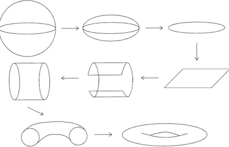 Figure 1. Failure of genus bounds under varifold convergence. A sequence of embedded spheres converges to a double copy of a torus.