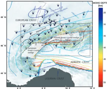 Figure 1. Map of the Western–Central Alps with main palaeogeographic units and corresponding tectonic units (modified after Froitzheim et al